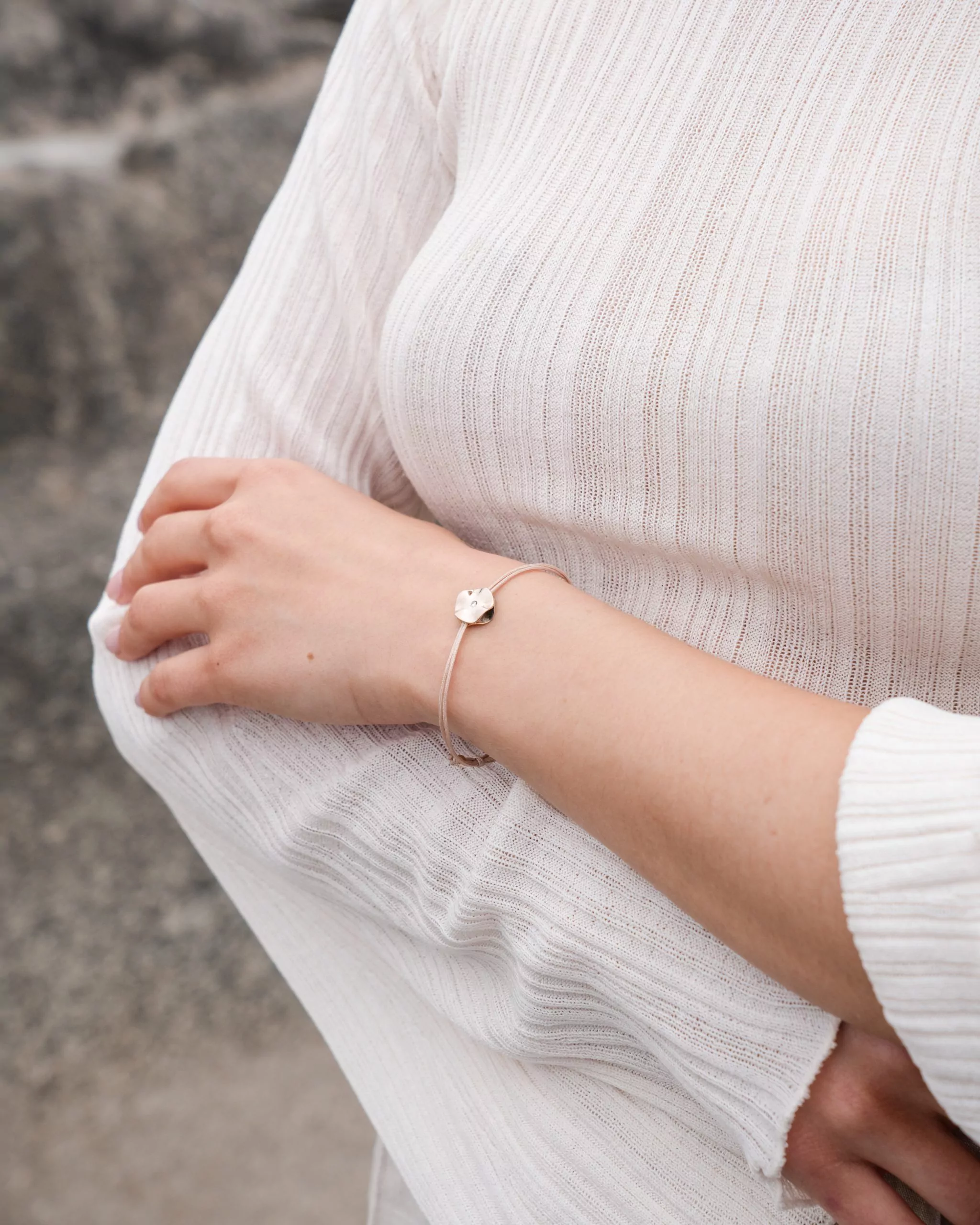 Flower play_cord bracelet-Leonie