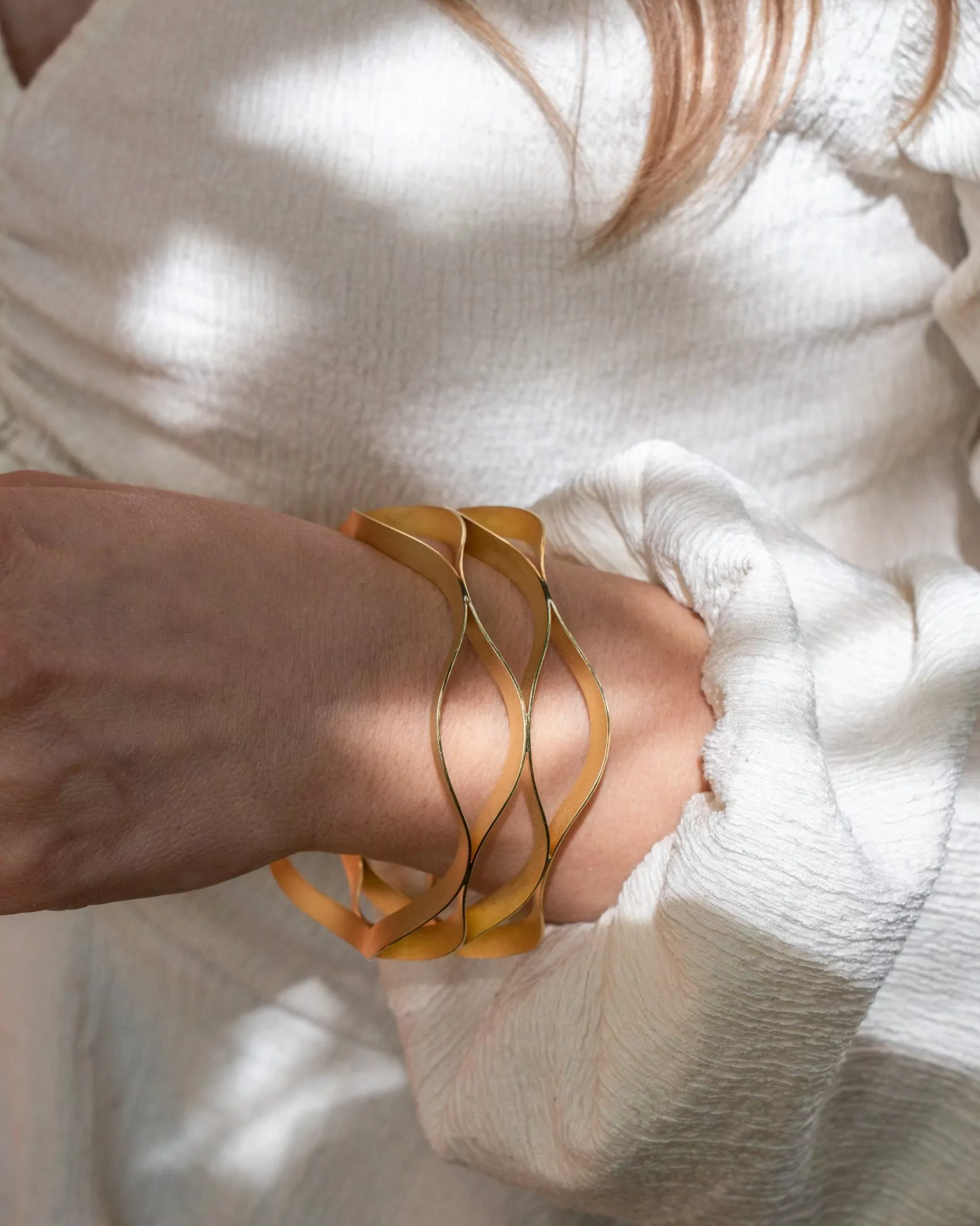 Wave Dance Bracelet Yellow Jenny